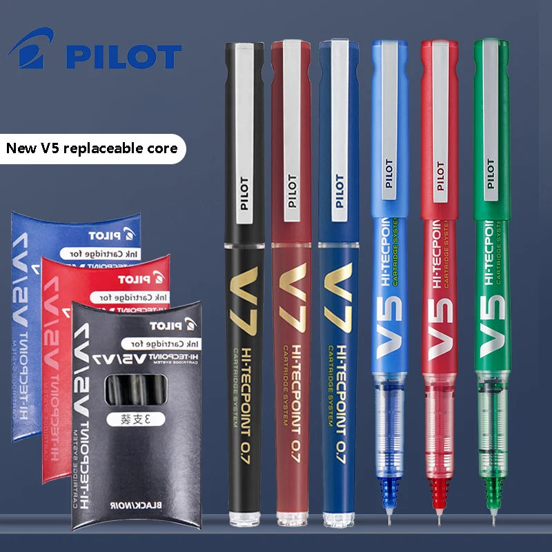 Canetas rollerball recarregáve - Pilot Pen V5 avaliação e preço