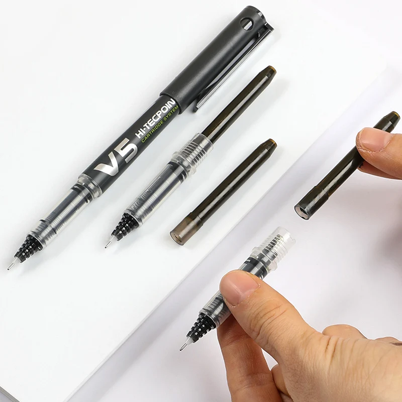 Canetas rollerball recarregáve - Pilot Pen V5 avaliação e preço