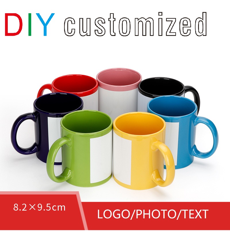 Copo preto diy logotipo cerâmi - Sublimation Mug White avaliação e preço