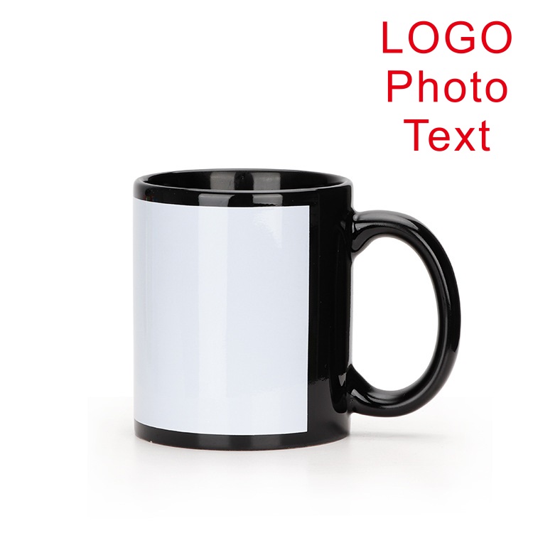 Copo preto diy logotipo cerâmi - Sublimation Mug White avaliação e preço
